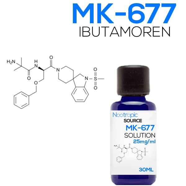 Buy MK-677 Liquid 25mg x 30ml | Nootropic Source