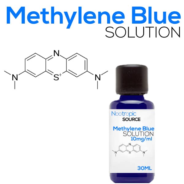 Buy Methylene Blue Liquid 10mg x 30mL Nootropic Source
